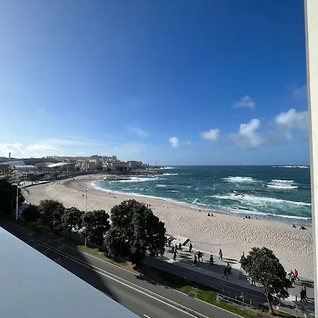 Apartment Primera Linea De Playa De Riazor A Coruna