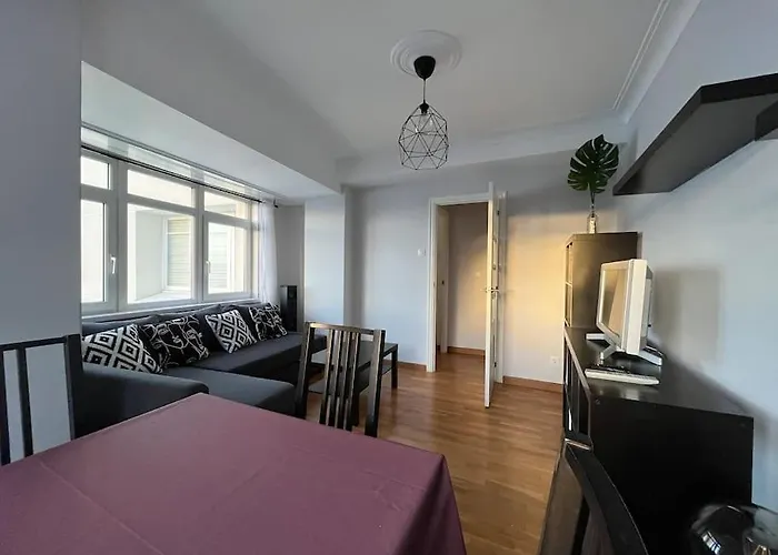 Apartamento Primera Linea De Playa De Riazor A Coruña